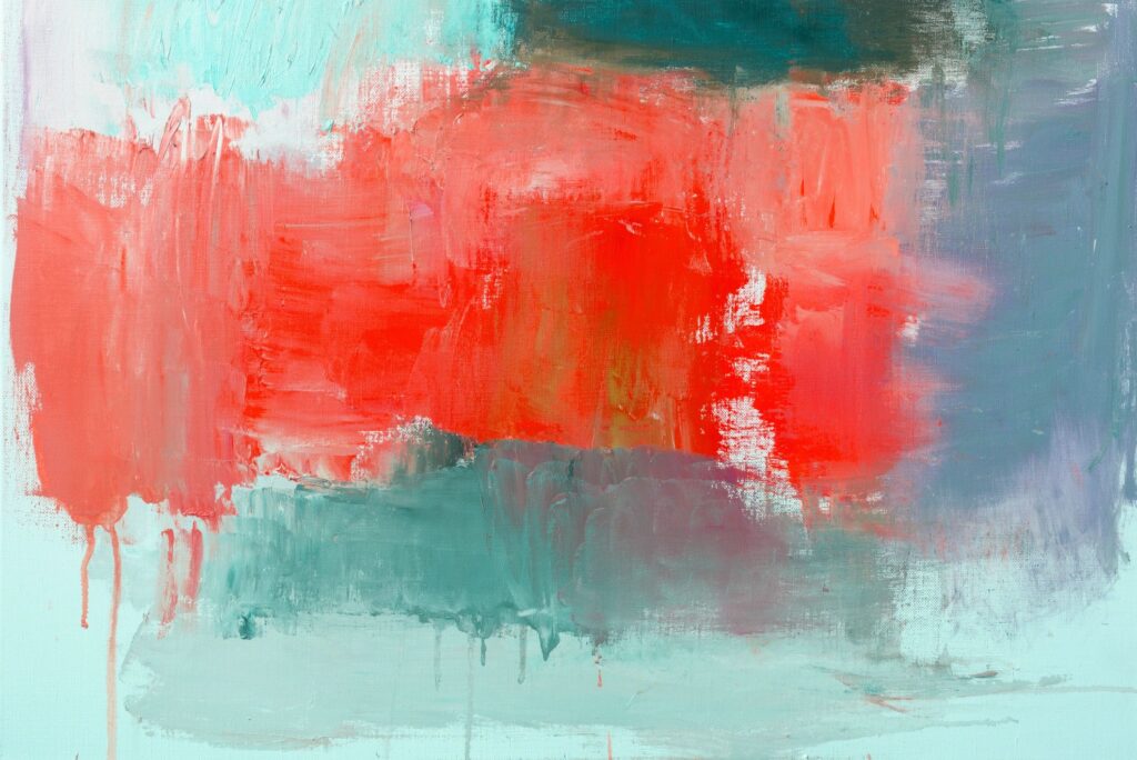 contemporary cinematic painting moody elegant
